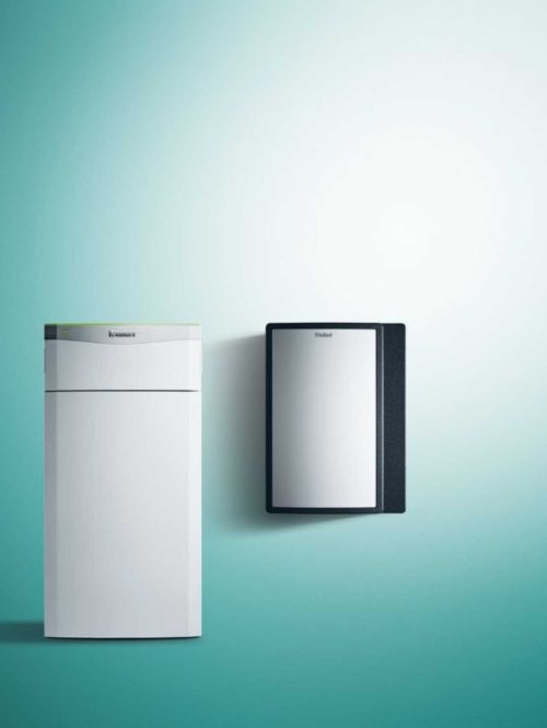 geotermalna dizalica topline voda-voda za grijanje i hlađenje bez grijanja tople vode, Vaillant flexoTERM VWF 117/4 + fluoCOLLECT 11/4 SI, 11kw
